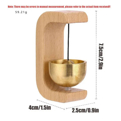 Japanese Wooden Wind Chime Door Bell – Hanging Entrance Decoration