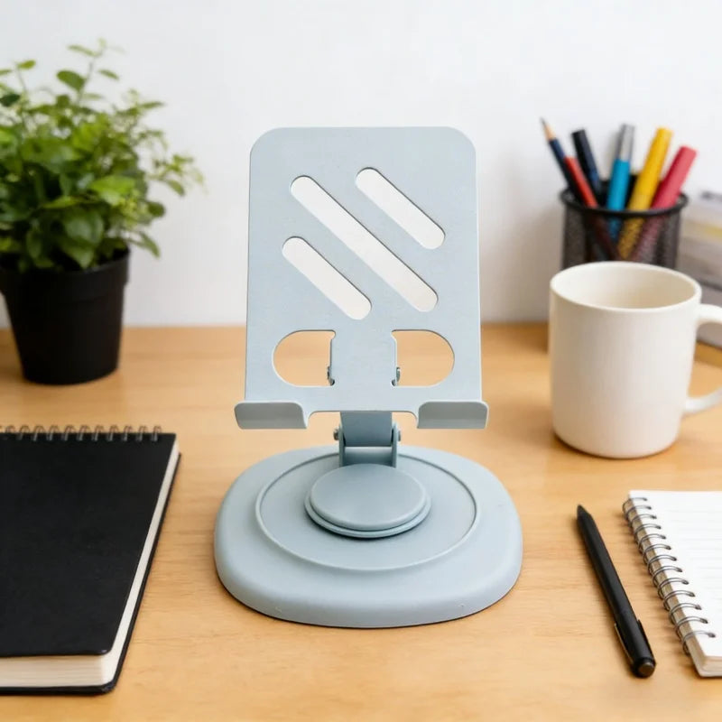 Foldable Desk Phone Stand – 360° Adjustable Holder