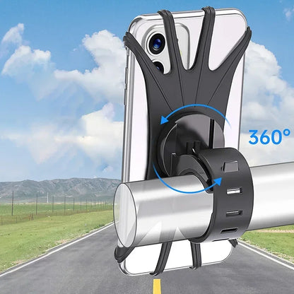 Bicycle Mobile Cellphone Holder Hot Bike Phone Holder Motorcycle Stand Suporte Celular For iPhone Samsung Xiaomi Gsm Houder Fiet
