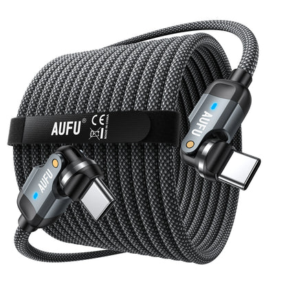 60W USB-C to USB-C Fast-Charging Cable – Braided (1m/2m/3m)