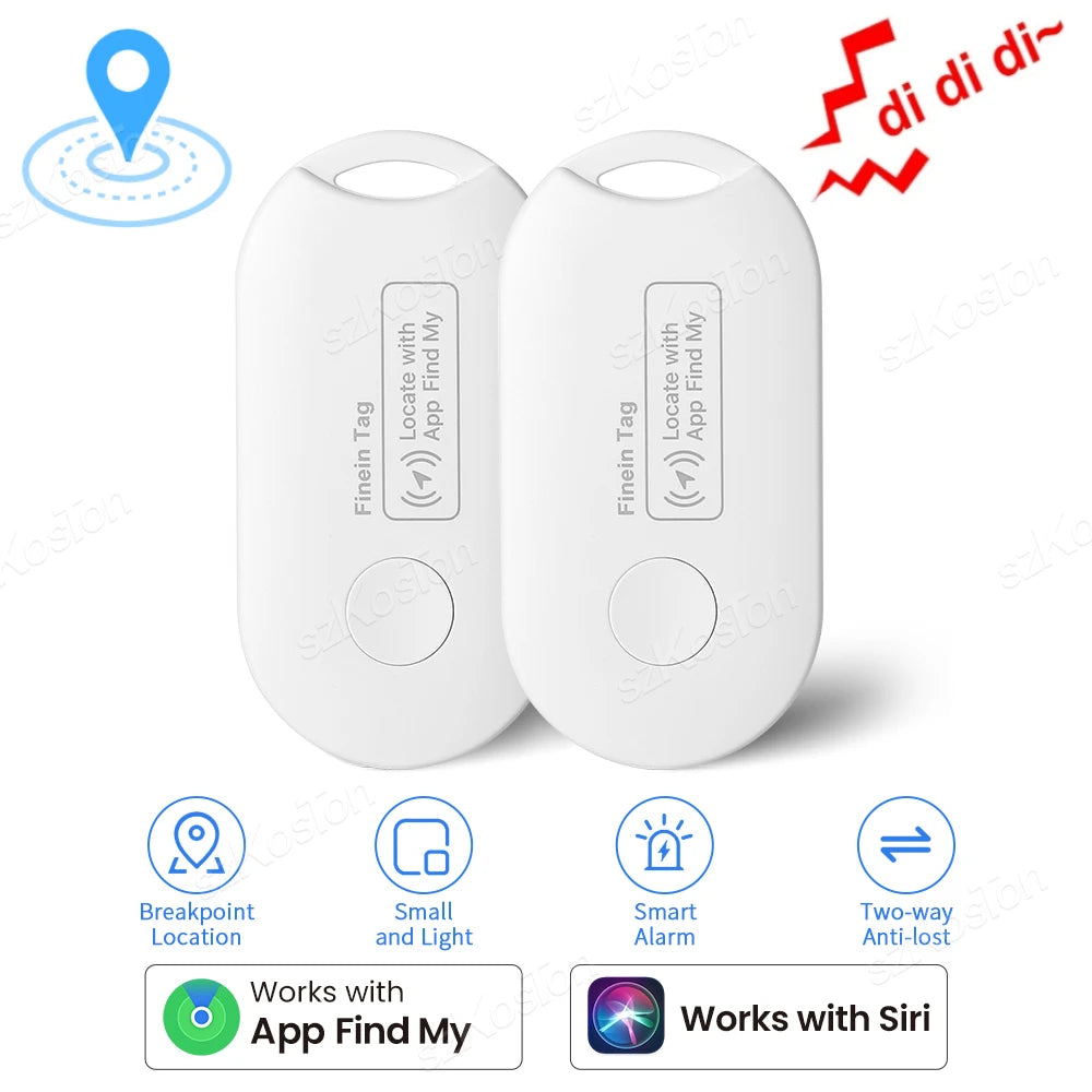 Bluetooth Tracker Tag – Works with Apple Find My | Anti-Loss Finder for Keys, Wallet & Luggage