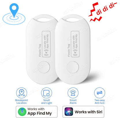 Bluetooth Tracker Tag – Works with Apple Find My | Anti-Loss Finder for Keys, Wallet & Luggage