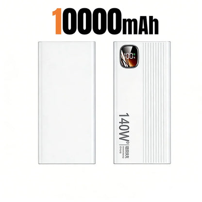 Lenovo 500000mAh 140W Power Bank Super Fast Charging Portable Powerbank External Battery Charger For Xiaomi iPhone 2026 NEW