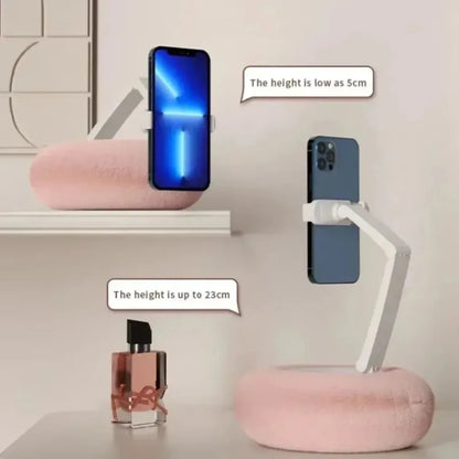 Pillow Phone Holder – Adjustable Long-Arm Stand for Desk & Bed