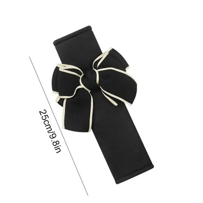 2pcs Seat Belt Covers Car Shoulder Pad Seat Belt Car Accessories for Adults Youth Kids Interior Princess Bow Decor Car