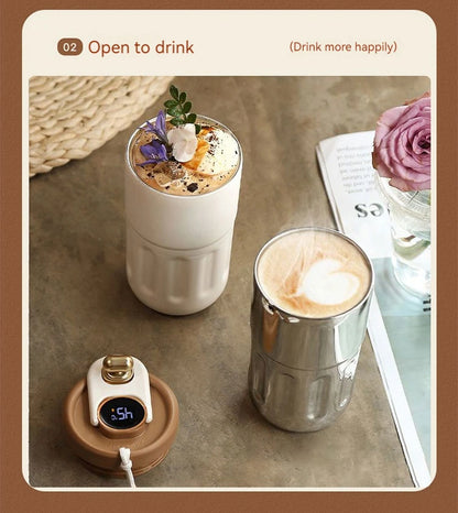450ml Stainless Steel Thermal Flask with LED Temperature Display
