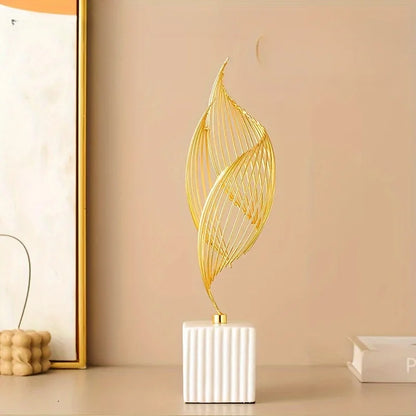 Nordic Ceramic Sculpture – Luxury Living Room & Office Décor