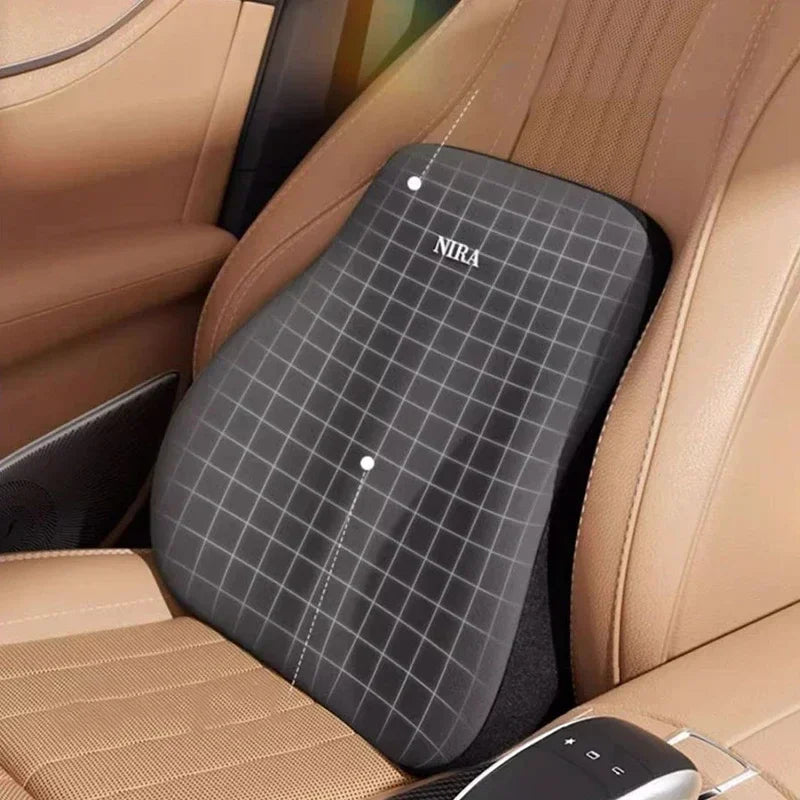 Memory Foam Car Headrest & Lumbar Pillow