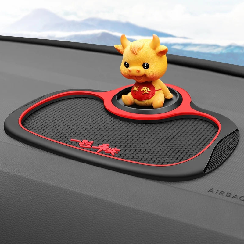 Car Dashboard Anti-Slip Mat & Phone Holder
