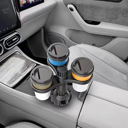 360 Rotating Insert Drinks Support Adjustable Base Car Cup Car Cup Holder Expander Adapter Mount Beverage Bottle Bracket
