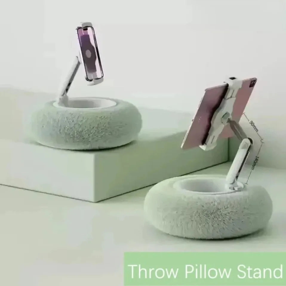 Pillow Phone Holder – Adjustable Long-Arm Stand for Desk & Bed