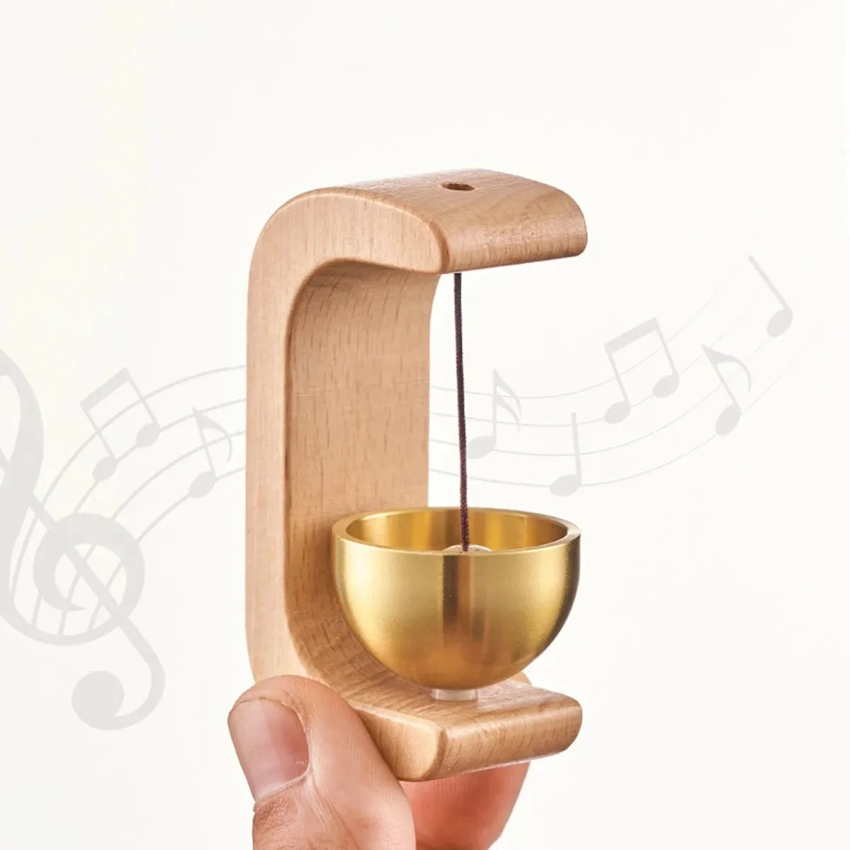 Japanese Wooden Wind Chime Door Bell – Hanging Entrance Decoration