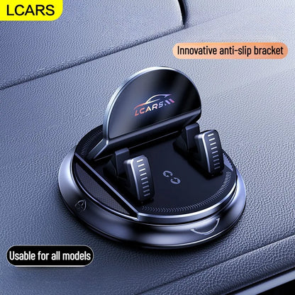 360° Rotating Car Phone Holder – Suction Cup Dashboard Mount