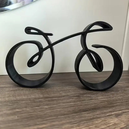 3D Mini Bicycle Ornament – Minimalist Tabletop & Shelf Décor
