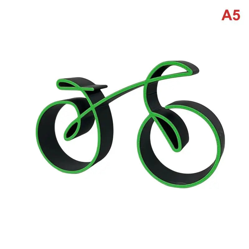 3D Mini Bicycle Ornament – Minimalist Tabletop & Shelf Décor
