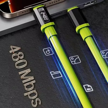 USB-C Fast Charging Cable 3-Pack – PD, Data Sync, 0.3m to 2m