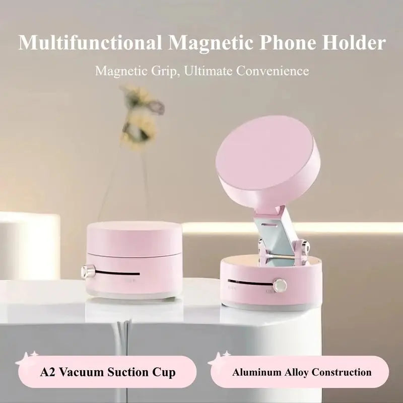 Magnetic Phone Holder car Vacuum Suction Cup Multifunctional Phone Stand for iPhone samsung Home Office Android smartphones