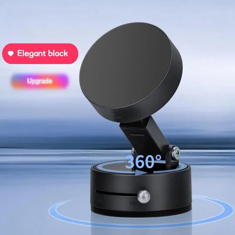 Magnetic Suction Cup Phone Holder – Multi-Surface Car & Desk Stand