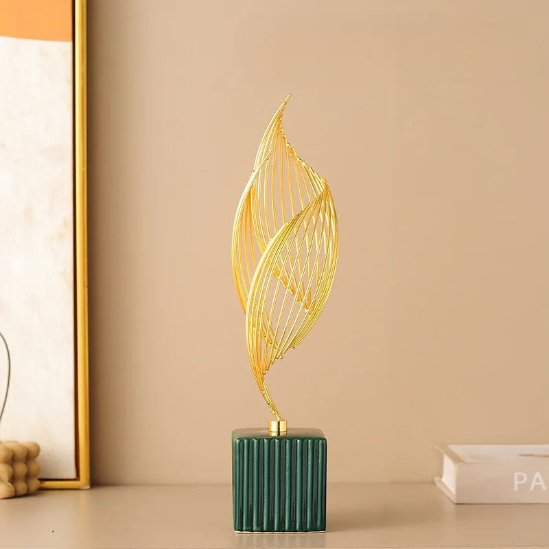Nordic Ceramic Sculpture – Luxury Living Room & Office Décor