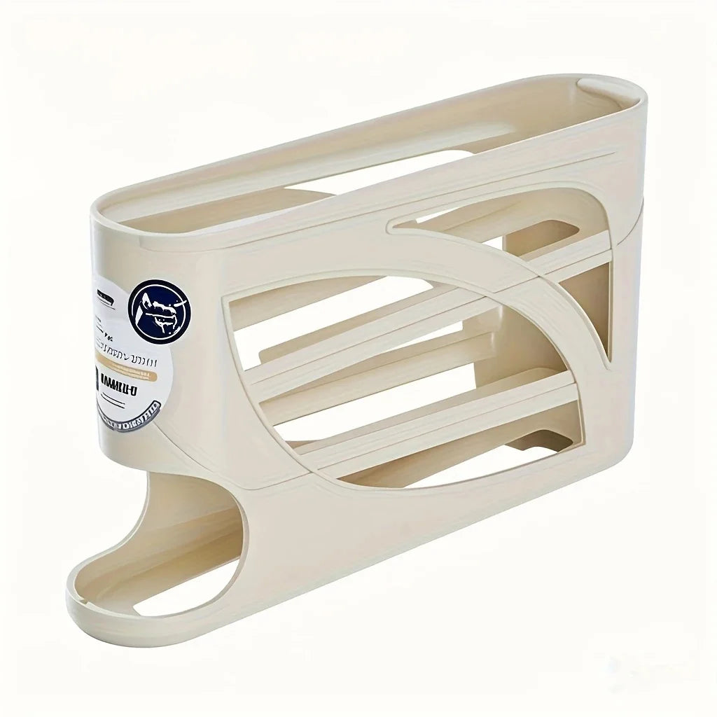 3-Tier Rolling Egg Organiser for Fridge