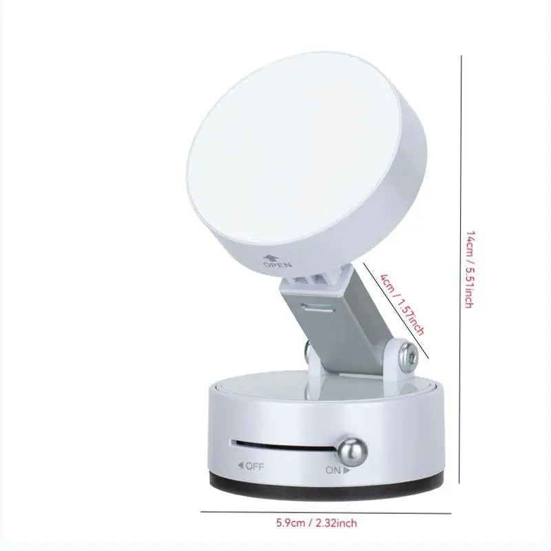 Magnetic Suction Cup Phone Holder – Multi-Surface Car & Desk Stand