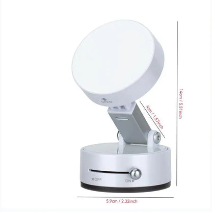 Magnetic Suction Cup Phone Holder – Multi-Surface Car & Desk Stand