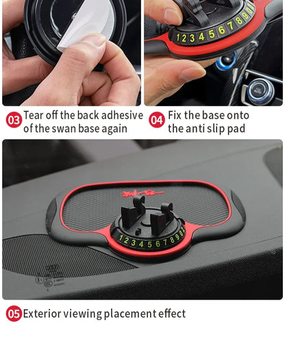 Car Dashboard Anti-Slip Mat & Phone Holder