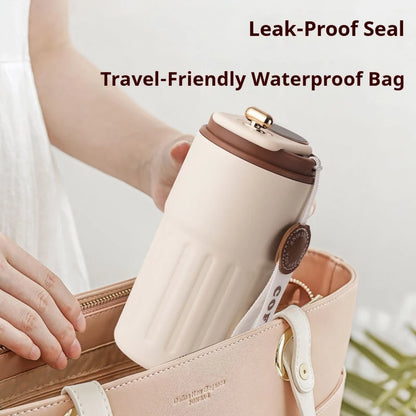 450ml Stainless Steel Thermal Flask with LED Temperature Display