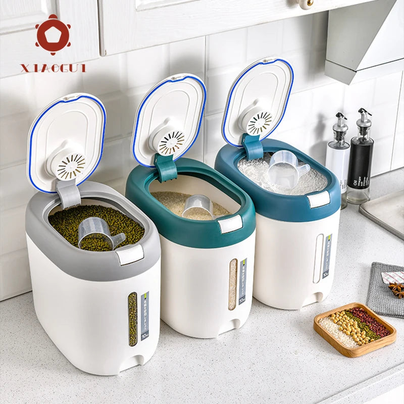 Rice & Cereal Dispenser with Storage Container (5kg / 10kg)