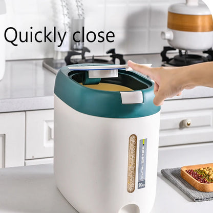 Rice & Cereal Dispenser with Storage Container (5kg / 10kg)