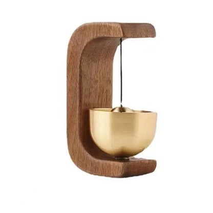Japanese Wooden Wind Chime Door Bell – Hanging Entrance Decoration