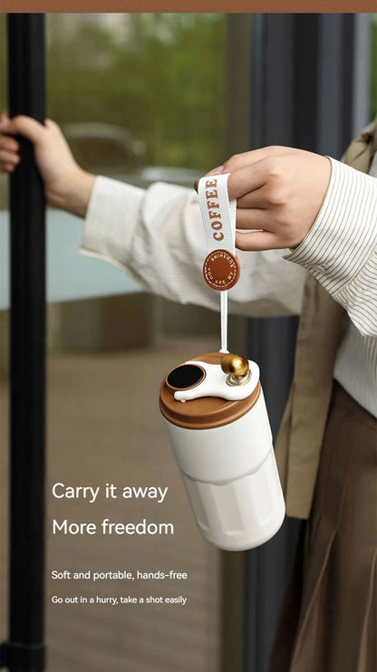 450ml Stainless Steel Thermal Flask with LED Temperature Display
