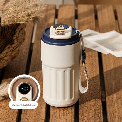 450ml Stainless Steel Thermal Flask with LED Temperature Display