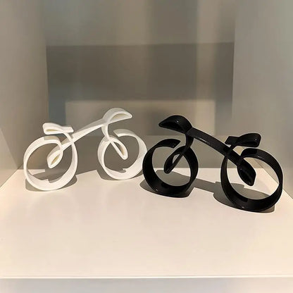3D Mini Bicycle Ornament – Minimalist Tabletop & Shelf Décor